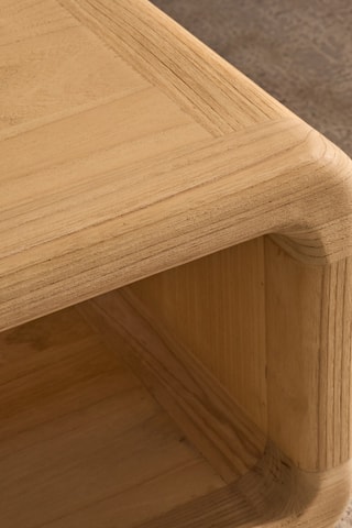 Mesa de centro em madeira de sungkai - 110 x 45 x 40 cm