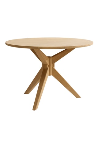 Mesa de refeição em madeira de sungkai - 120 x 120 x 75 cm