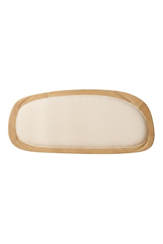 Cabeceira de cama em madeira de sungkai - 170 x 4 x 83 cm