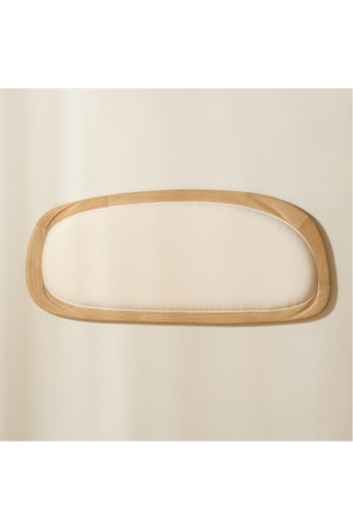 Cabeceira de cama em madeira de sungkai - 170 x 4 x 83 cm