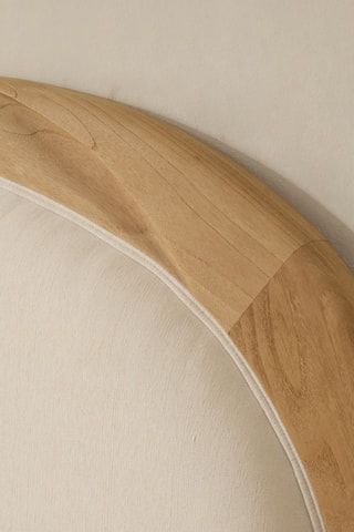 Cabeceira de cama em madeira de sungkai - 200 x 4 x 83 cm