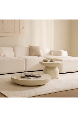 Mesa de centro - 90 x 33 x 90 cm