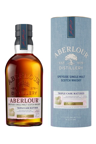 Whisky écossais single malt triple cask aberlour - 70 cl
