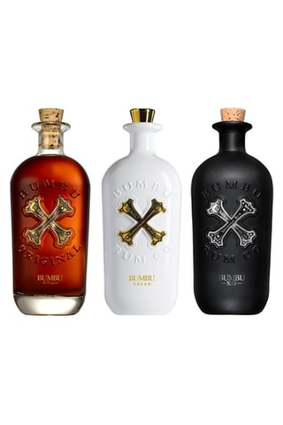 Bumbu Original, Crème de Bumbu et Rhum Bumbu XO - 3 x 70 cl