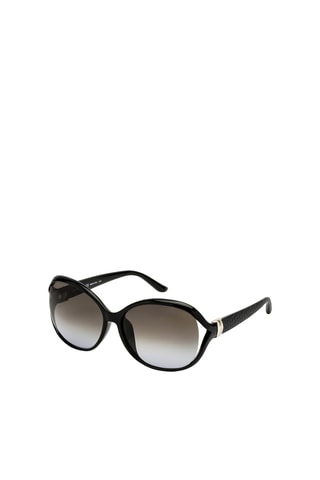 Óculos de sol mulher - Categoria 3 - Salvatore Ferragamo - Cinzento e preto