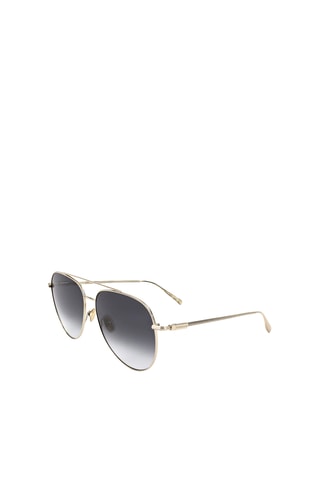 Óculos de sol homem - Categoria 3 - Ferragamo - Dourado e cinzento