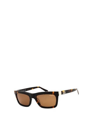 Óculos de sol homem - Categoria 3 - Guess - Castanho-escuro e laranja