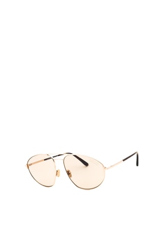 Óculos de sol - Categoria 3 - Mulher - Tom Ford - Dourado-rosa e castanho