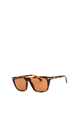 Lunettes de soleil - Catégorie 3 - Femme - Tom Ford - Marron et jaune