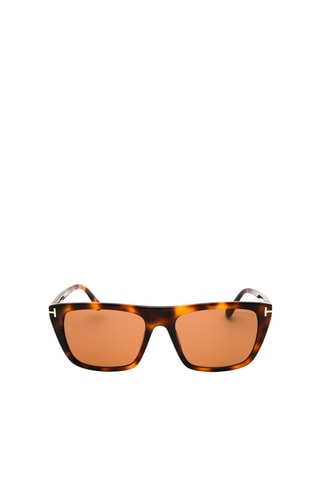 Lunettes de soleil - Catégorie 3 - Femme - Tom Ford - Marron et jaune