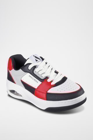 Baskets en cuir Uno Court - Blanc