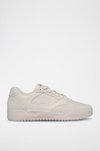 Baskets en cuir Koopa - Beige