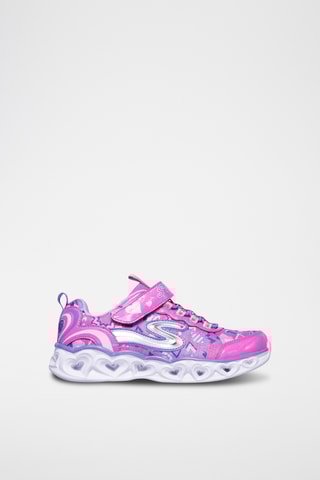 Baskets montantes Heart Lights - Rose