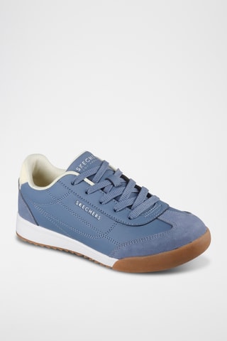 Baskets en cuir - Bleu