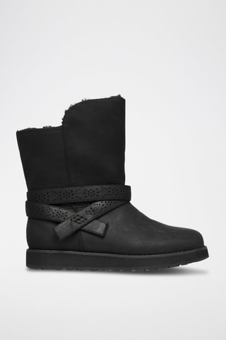 Bottines fourrées en cuir Keepsakes 2.0 - Noir