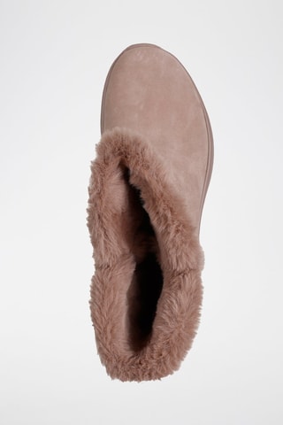 Bottines fourrées en cuir On-The-Go - Taupe