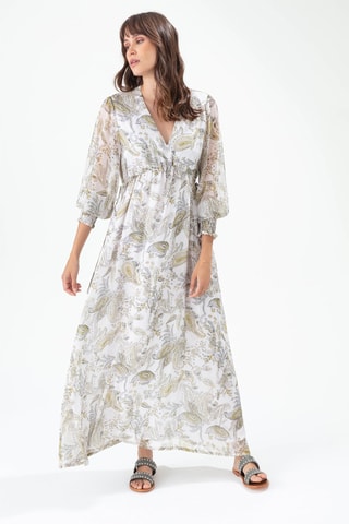 Robe longue - Blanc
