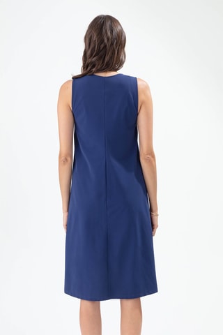 Robe trapèze - Bleu