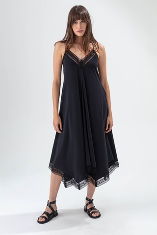 Robe longue - Noir