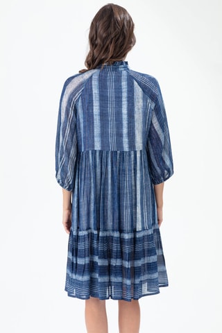 Robe trapèze - Bleu