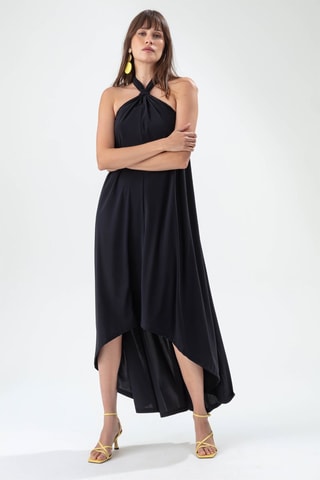 Robe asymétrique - Noir