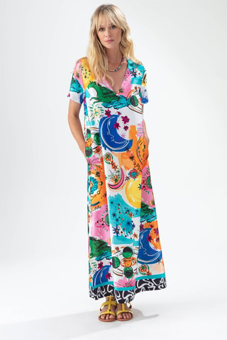 Robe longue - Blanc