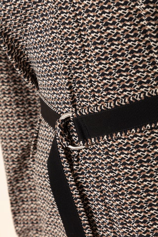 Robe Vicky - Noir et beige