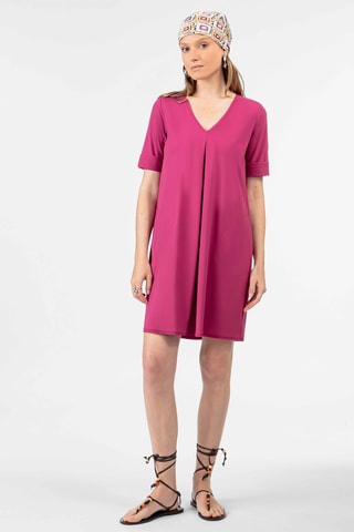 Robe courte Flavia - Fuchsia