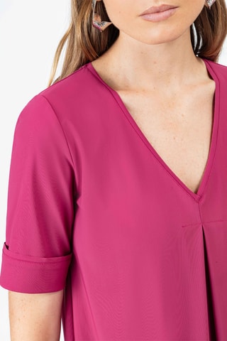 Robe courte Flavia - Fuchsia