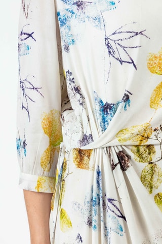 Robe midi - Blanc