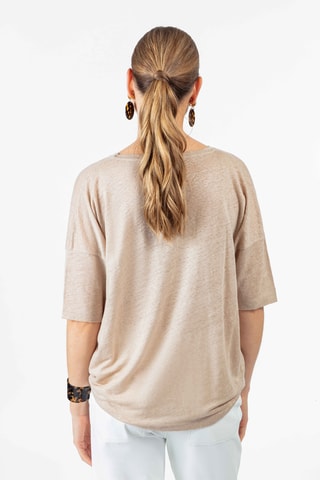 T-shirt en lin Lazare - Beige