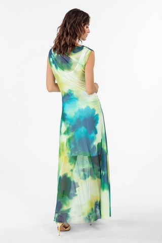 Robe longue Maya - Bleu