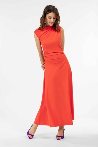 Robe fourreau Emma - Orange