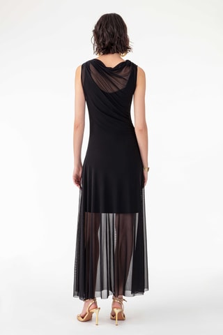 Robe longue Betanie - Noir
