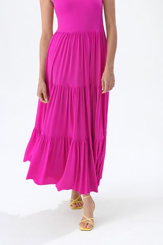 Robe longue - Fuchsia