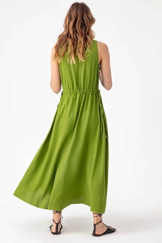 Robe longue sans manches - Vert