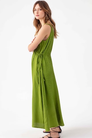 Robe longue sans manches - Vert