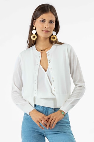 Gilet Alix - Blanc