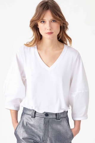 Top - Blanc