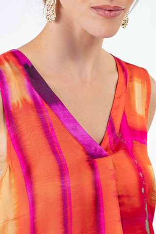 Top sans manches Amedée - Orange