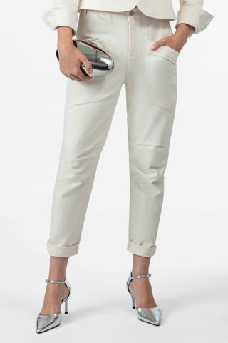 Pantalon droit - Beige