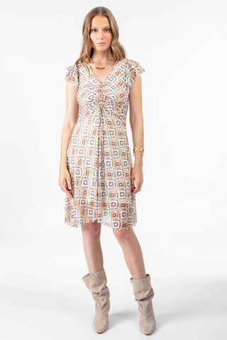 Robe courte Eléonore - Multicolore