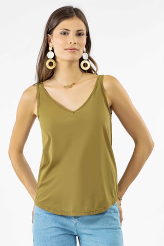 T-shirt sans manches - Vert