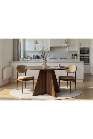 Table à manger Virella - 120 x 75 x 120 cm