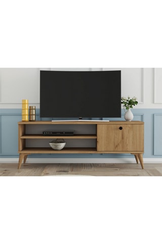 Meuble TV 1 abattant - 120 x 45 x 30 cm