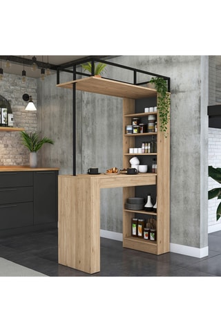 Table à manger JA117 - 120 x 198,8 x 55,6 cm