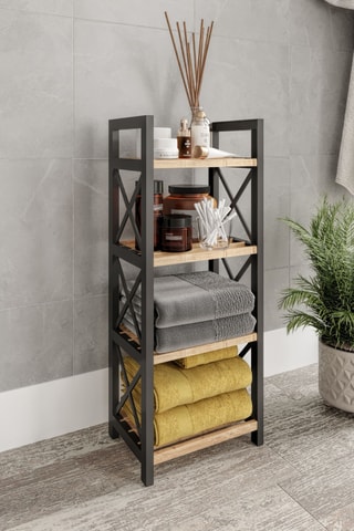 Étagère en bois - 64 x 23 x 18 cm