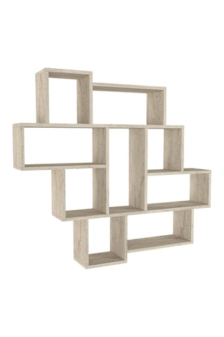 Etagère murale 4 niveaux Parola - 115,5 x 103,5 x 15 cm