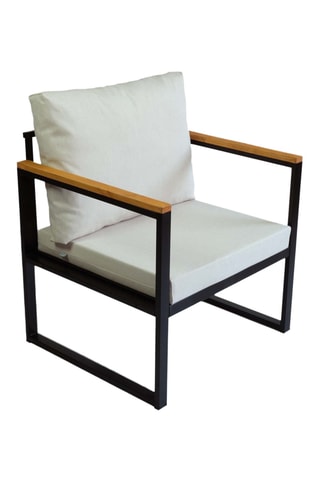 Fauteuil - Beige - En lin