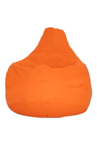 Pouf Damla - Orange - En polyester